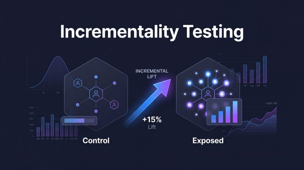 Incrementality testing in 2026: control vs exposed groups measuring true marketing lift