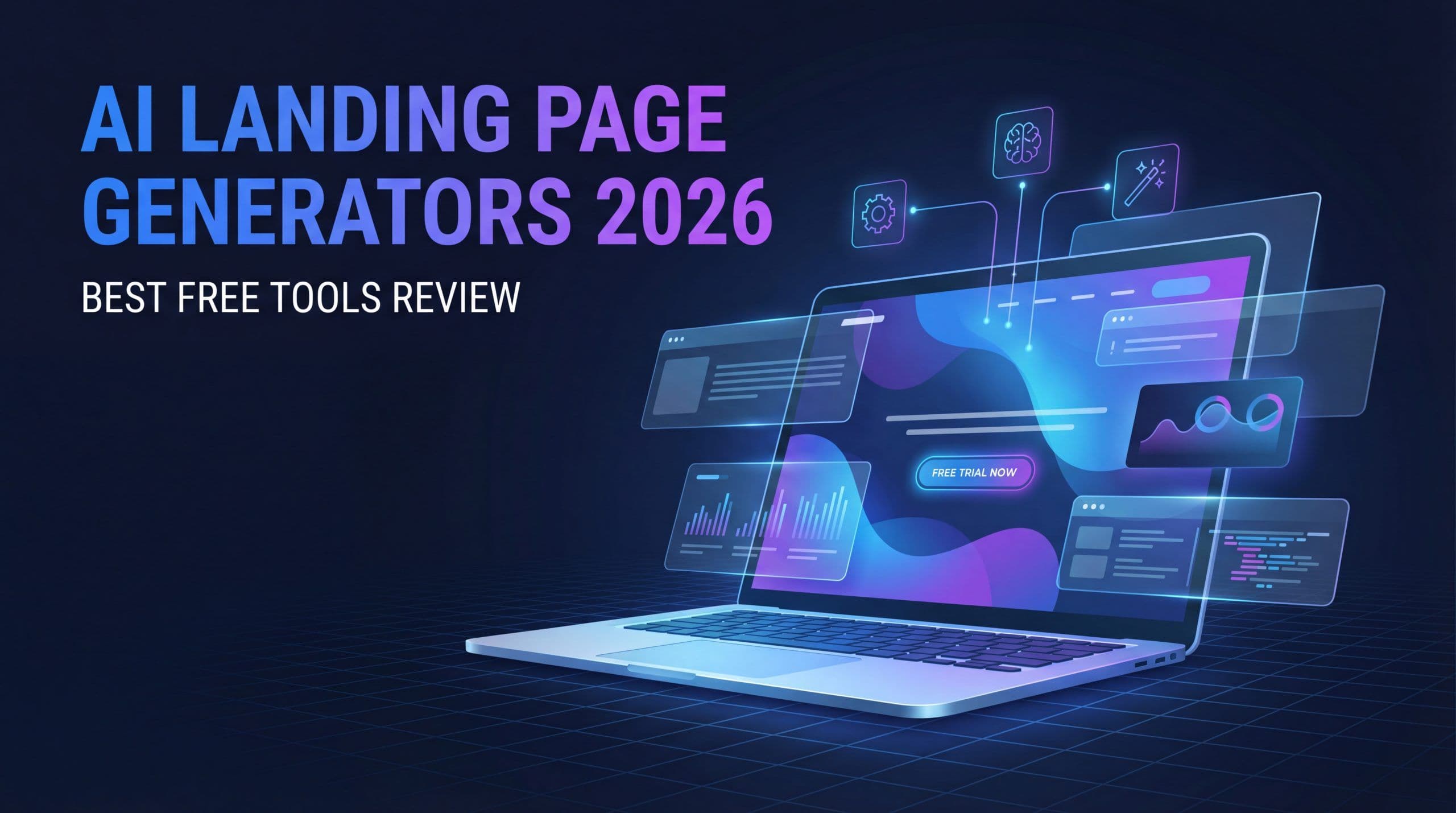 Best free AI landing page generator tools 2026 comparison