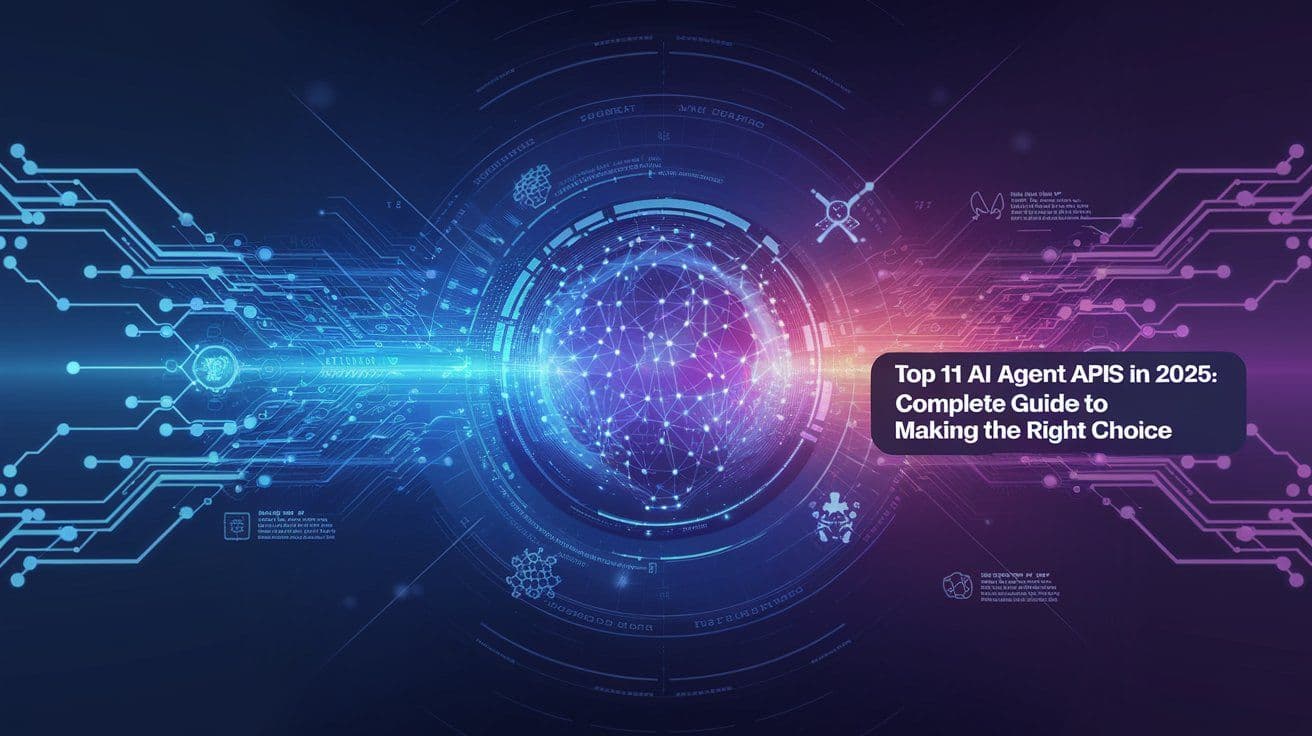 Top 11 AI Agent APIs in 2025: Complete Guide to Making the Right Choice