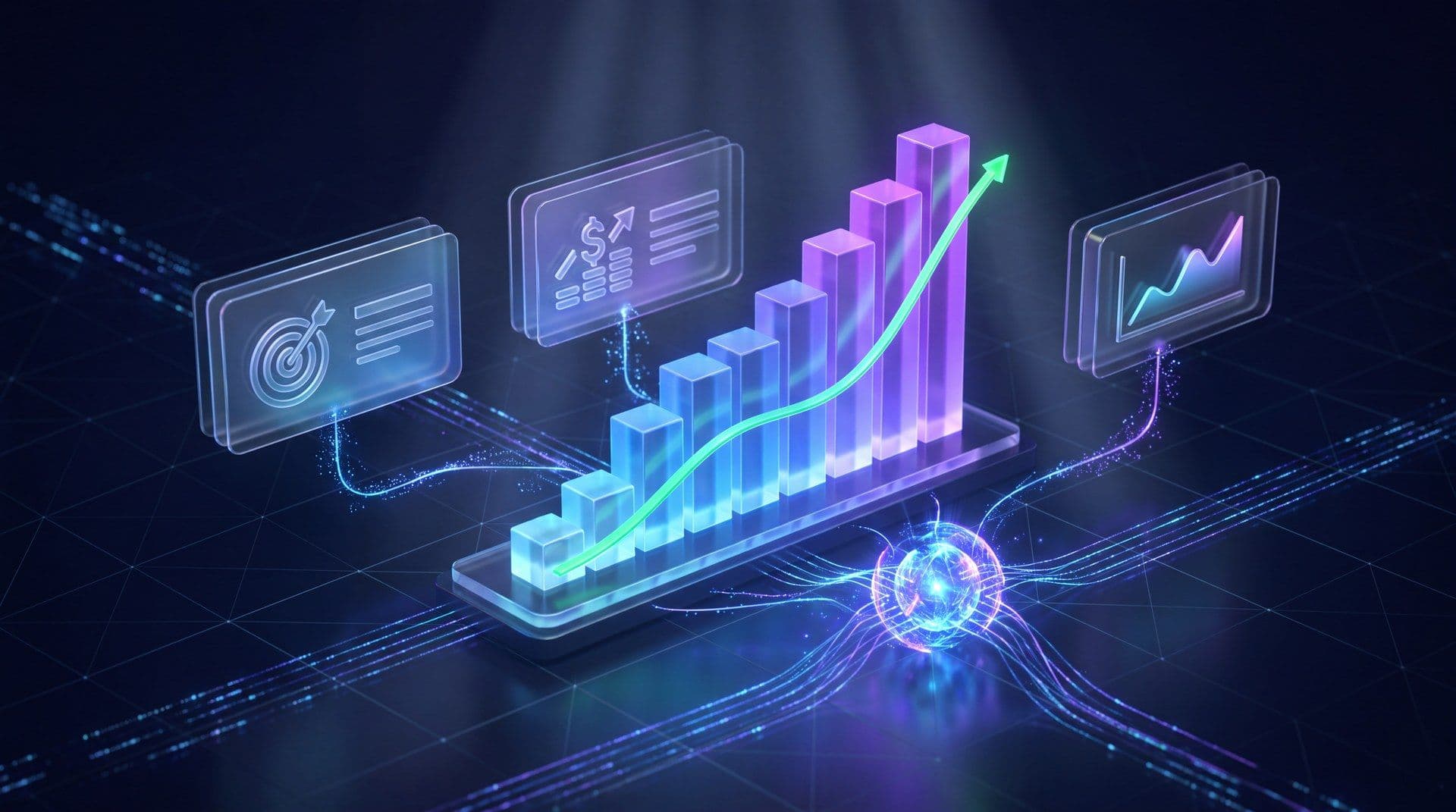 Google Ads Smart Bidding AI auction-time bidding visualization
